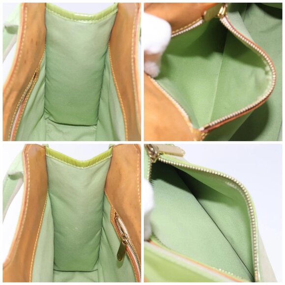 LOUIS VUITTON Monogram Mini Sac Catline Bag Almond Green M92931 LV Auth 132609 - Picture 16 of 16